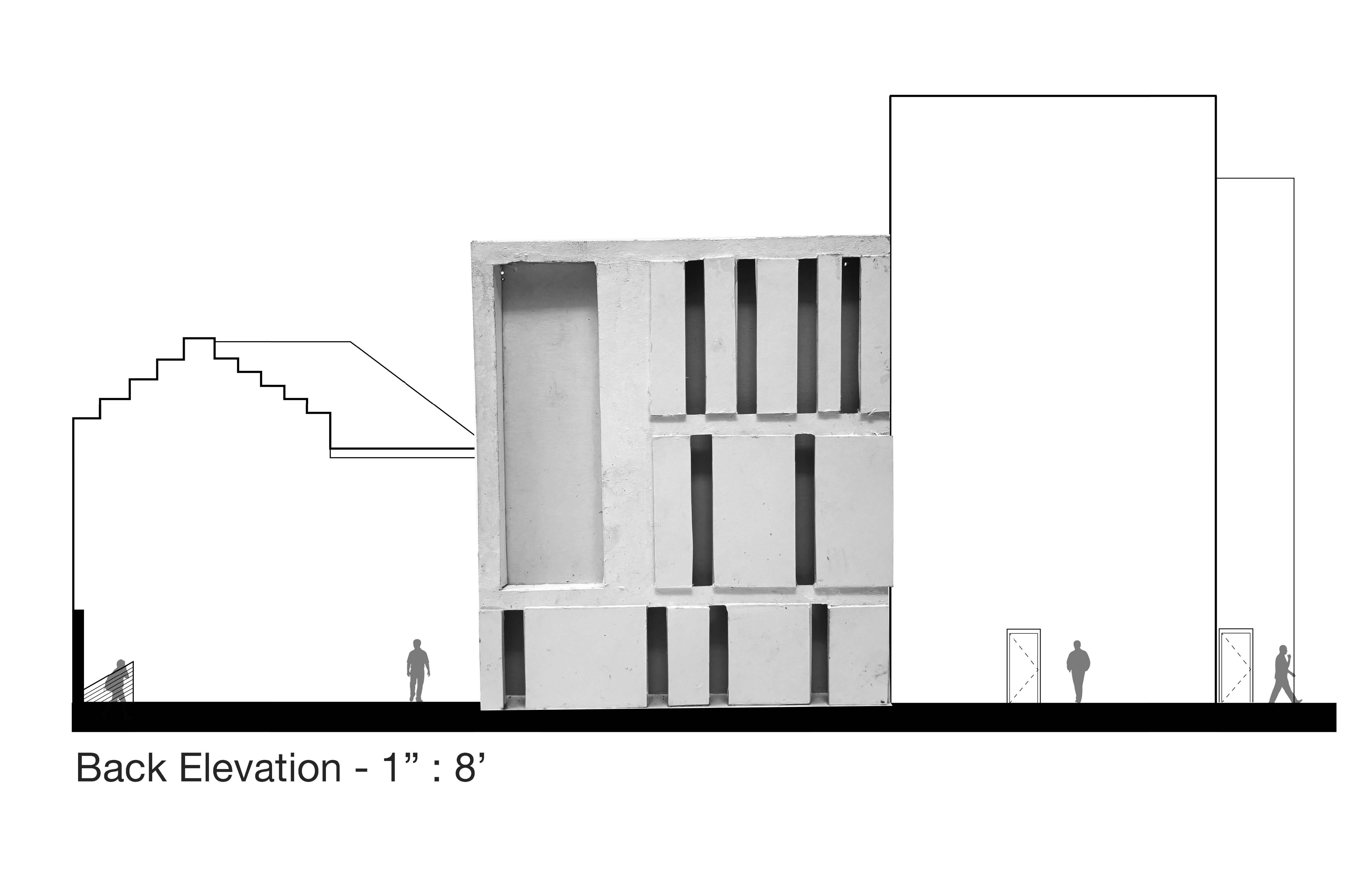 Elevation model on top of site elevation